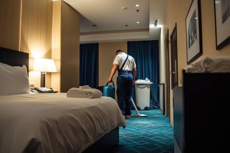 Hospitality cleaning